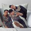 Band J-Jonas B-Brothers Pillow Case Square Pillow Bedroom Sofa Leisure Comfort Cushion Car Living Room Home Decoration 40X40