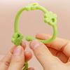 Baby Pacifier Chain Holders Anti-drop Rope Chain Silicone Teething Clips Baby Teether Toy Soother Pacifier Strap
