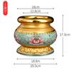 Alloy Water Supply Cup Censer Supply Platform Censer Fruit Tray Vase Shrine Lamp Ancestral Hall Supplies Temple Law Society