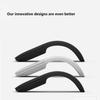 Arc-shaped Touch Folding Mouse 1200DPI Bluetooth/2.4G Bluetooth Mouse Portable Optical Ergonomic Cordless Mouse Smooth Office