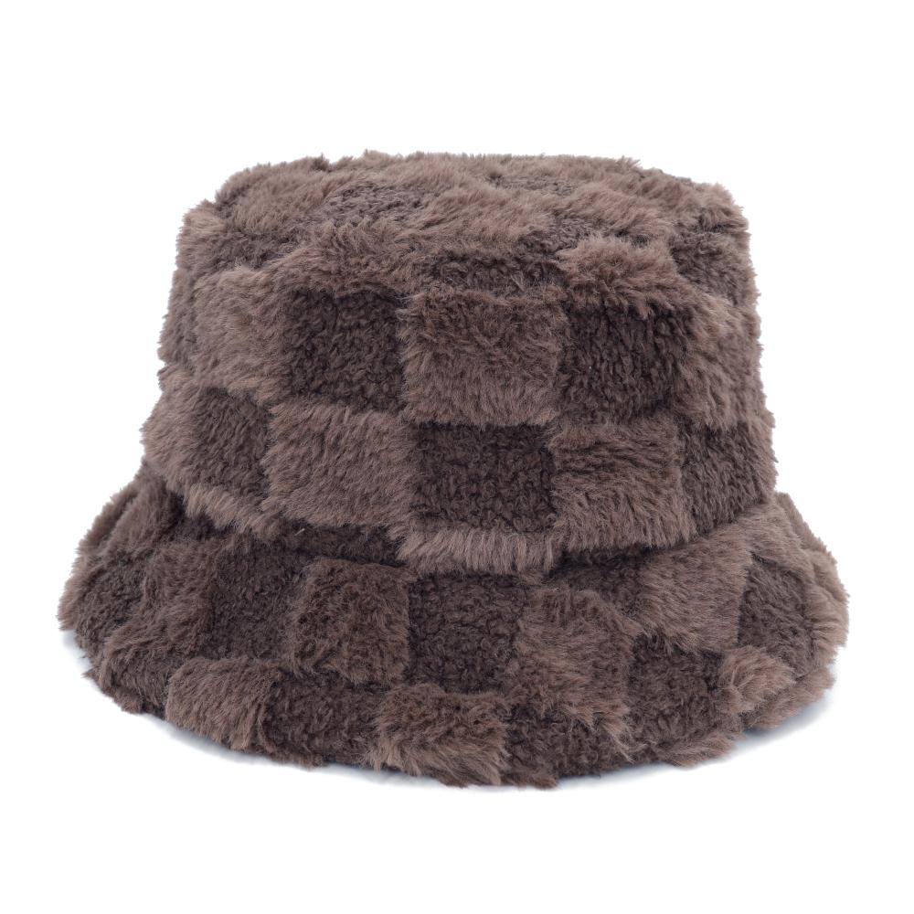 Winter Warm Fur Bucket Caps Women Men Outdoor Keep Warm Fluffy Panama Female Thickened Rabbit Hair Windproof Fisherman Caps