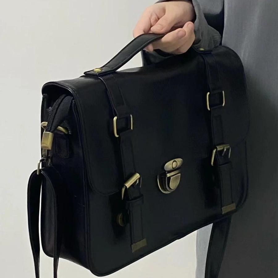Japanese Students Vintage Women Handbags Crossbody Streetwear Preppy Y2k Fashion Messenger Bag Trendy Casual Backpacks One Size чёрный