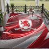 Soft Floor Carpet Middlesbrough FC Pattern Area Rug Decorative Mat For Home Room Decoration