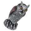 Fake Simulation Owl Statue Decoration Outdoor Garden Plastic Repeller Hunting Decoy1020?1