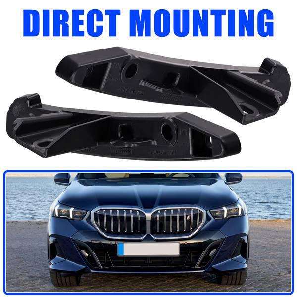 Front Bumper Guide Piece Pair for BMW 5 Series (51119879295/51119879296) None