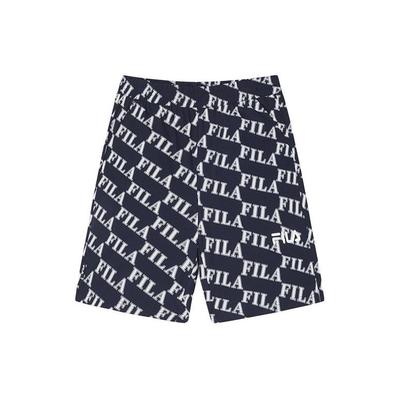 Letter Print Straight Leg Woven Casual Shorts Men Shorts F11M419803F-ZA