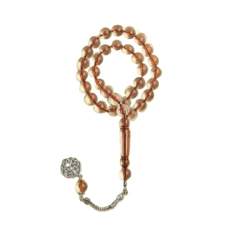 Islamic Worship Tasbih 33 Acrylic Beads Fade Resistant For Daily Prayers Spiritual Reflection And Faithful Observance