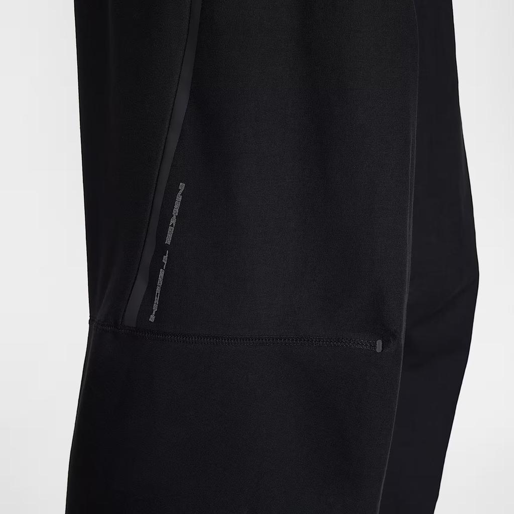 Nike Knitted Sweatpants Men's Black/Black Moderate Cuffed Pants IM1338-010
