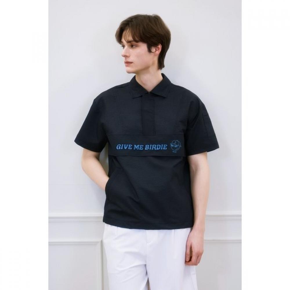 Goxo Light Fit Short Sleeve Anorak Navy L(100)