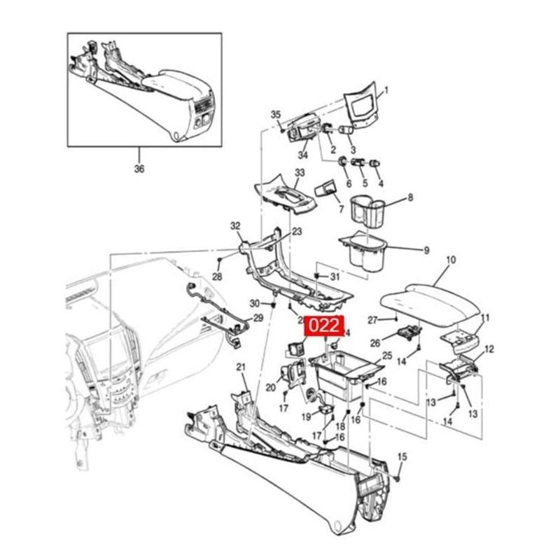 USB Port Jacks Card Interface 13581213 13599454 13581210 for ATS Center Console Auxiliary Jacks Replacement