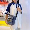 Trendy Canvas Crossbody Bag with Zipper, Casual Shoulder Bag for Work Commute and Daily Use