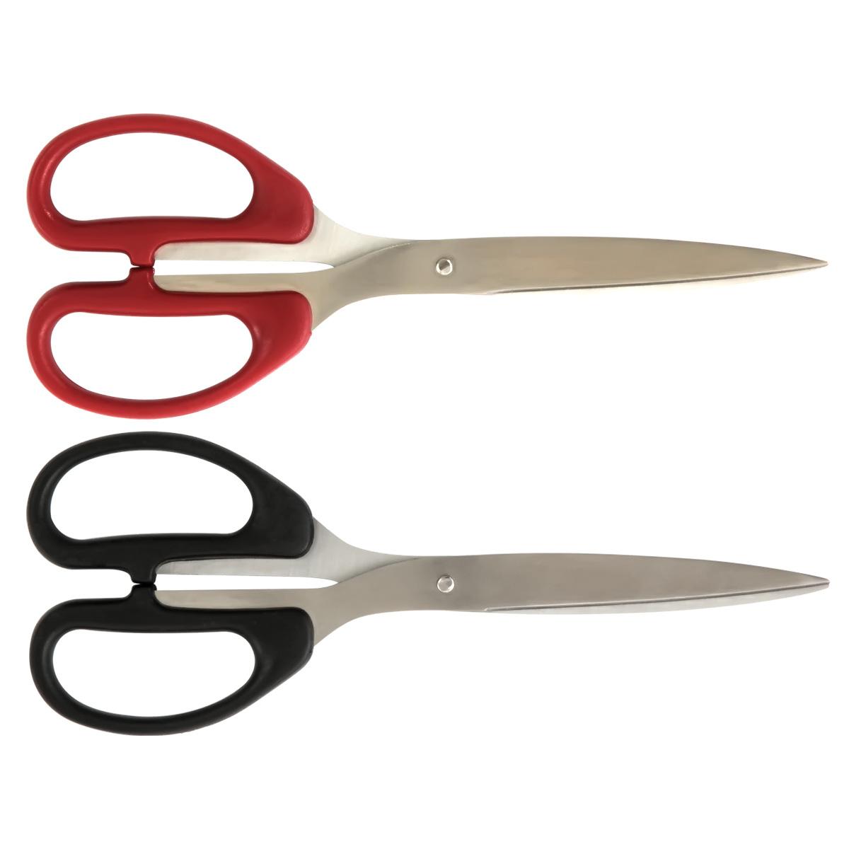 

210 мм Большие ножницы из нержавеющей стали для деликатесов Бизнес Распаковка Главная Отделка Цветок Портновские ножницы Резак для бумаги Кухонный нож Режущий инструмент