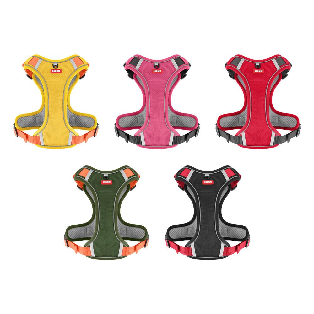 Pet Nylon Reflective Harness With Leash For Small Dogs And Puppies