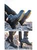 Europäische & Amerikanische High-Top Stahlkappen-Arbeitsstiefel - Leicht, Bequem, Atmungsaktiv, Rutschfest, Durchstichfest, Abriebfest Sicherheitsschuhe