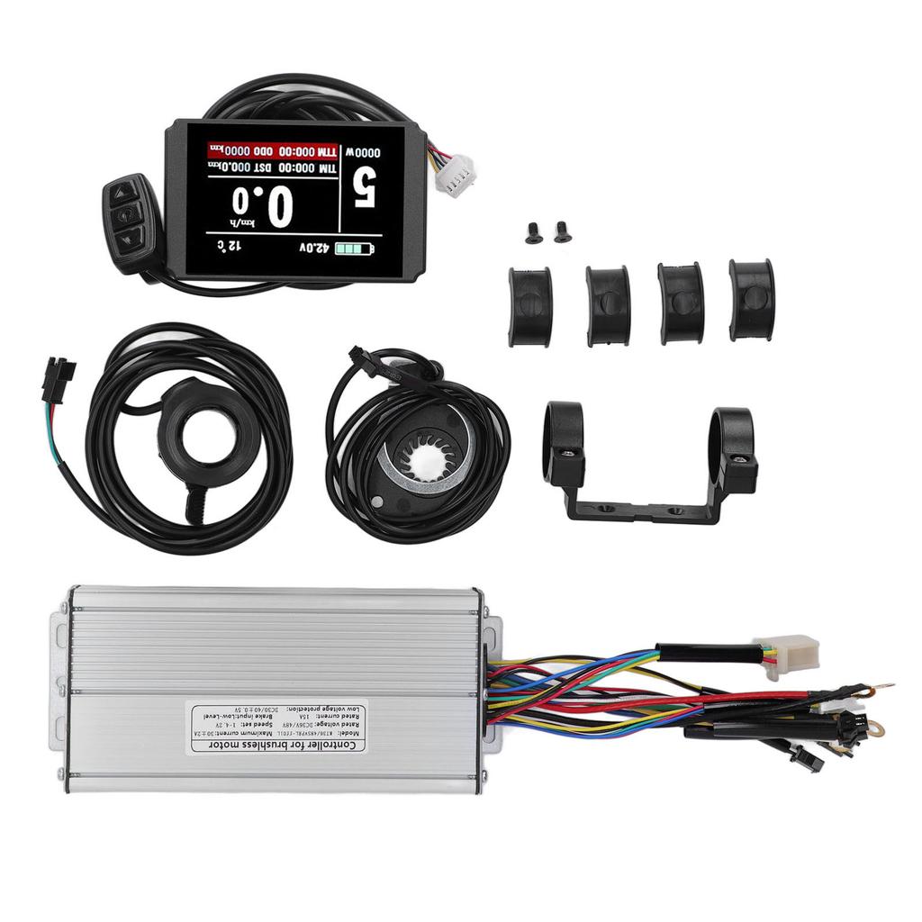 Sinuswellen-Motorcontroller LCD8H Panel Daumengas-Kit für 48V 1000W 1500W Motor Elektrofahrrad Roller