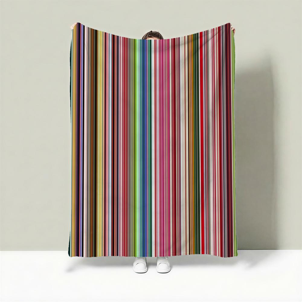 Artist G-Gerhard Richter Throw Lightweight 240g Flannel Blanket Soft Skin-friendly for Summer Cooling 75X95CM