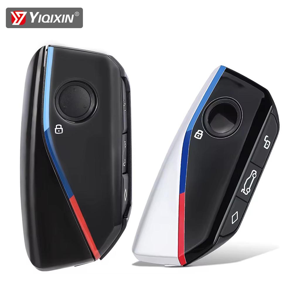Remote Smart Car Key Shell For BMW IX I20 X5 I7 X7 X1 I5 X6 G07 LCI U11 7 Series G70 G09 XM U06 G81 M3 2023 2024 Key Housing Fob