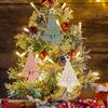 Tree Christmas Macrame Kit Diy Macrame Woven Tree Kit Handmade Woven Xmas Boho Wall Hangings Ornaments For Christmas Decor