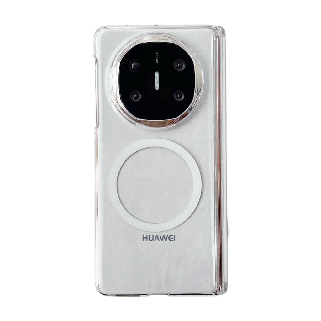 Applicable To Huawei Matex1 Magnetic Mobile Phone Case, Thin and Transparent X1 Collector's Edition, Double Central Axis  Pc Anti-drop Hard Case