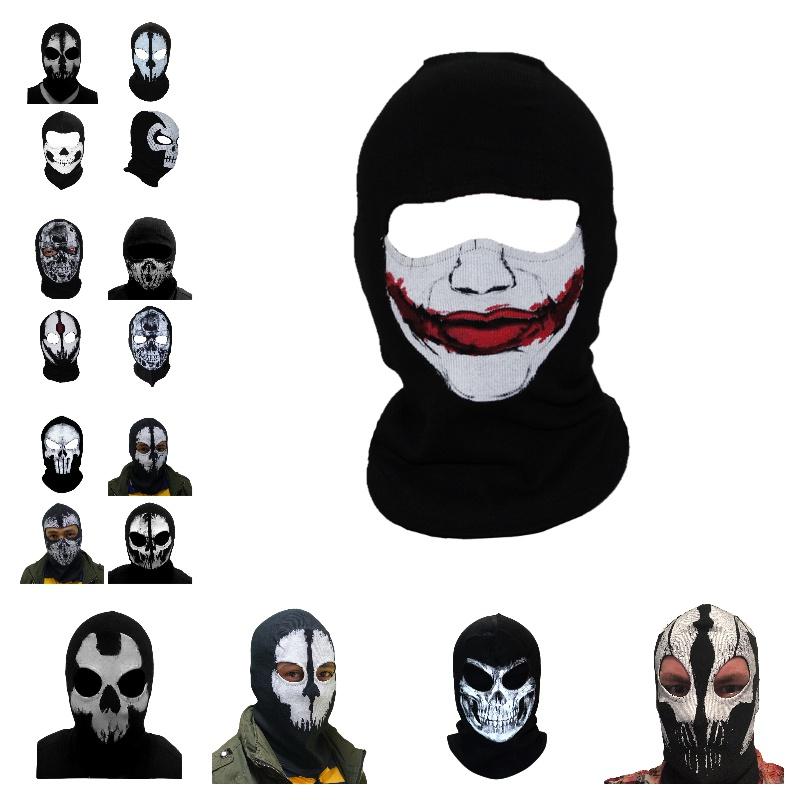 Temu Unisex Outdoor-Maske für Call of Duty Gaming, feuchtigkeitsableitend und mit Sonnenschutz