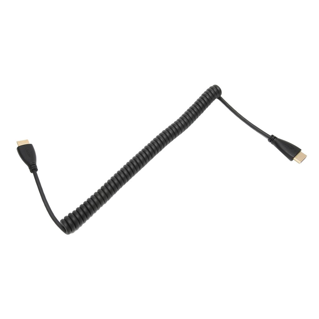 High Definition Multimedia Interface Extension Cable A Male to A Male Spring Wire 1meter