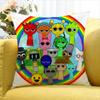 Game SSprunki fun World Various Sizes Square Pillow Case For Car Home Bedchamber Decor