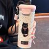 650Ml Vacuum Cup High-Capacity With Lifting Rope 316 Stainless Steel Cup Insulation Or Cooling Thermal Mug For Boys And Girls