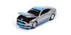 Kyosho AUTO WORLD Scale 2017 Ford Mustang GT Tribute Blue Finished Model AWSP178A 1/64 Silver/Petty