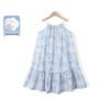 Montagut Girls' Floral Spaghetti Strap Summer Dress