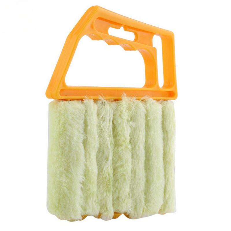 Creative Microfibre Venetian Blind Blade Cleaner Air Conditioner Duster Cleaning Brush Window Shade Shutters Wizard Cleaner Tool