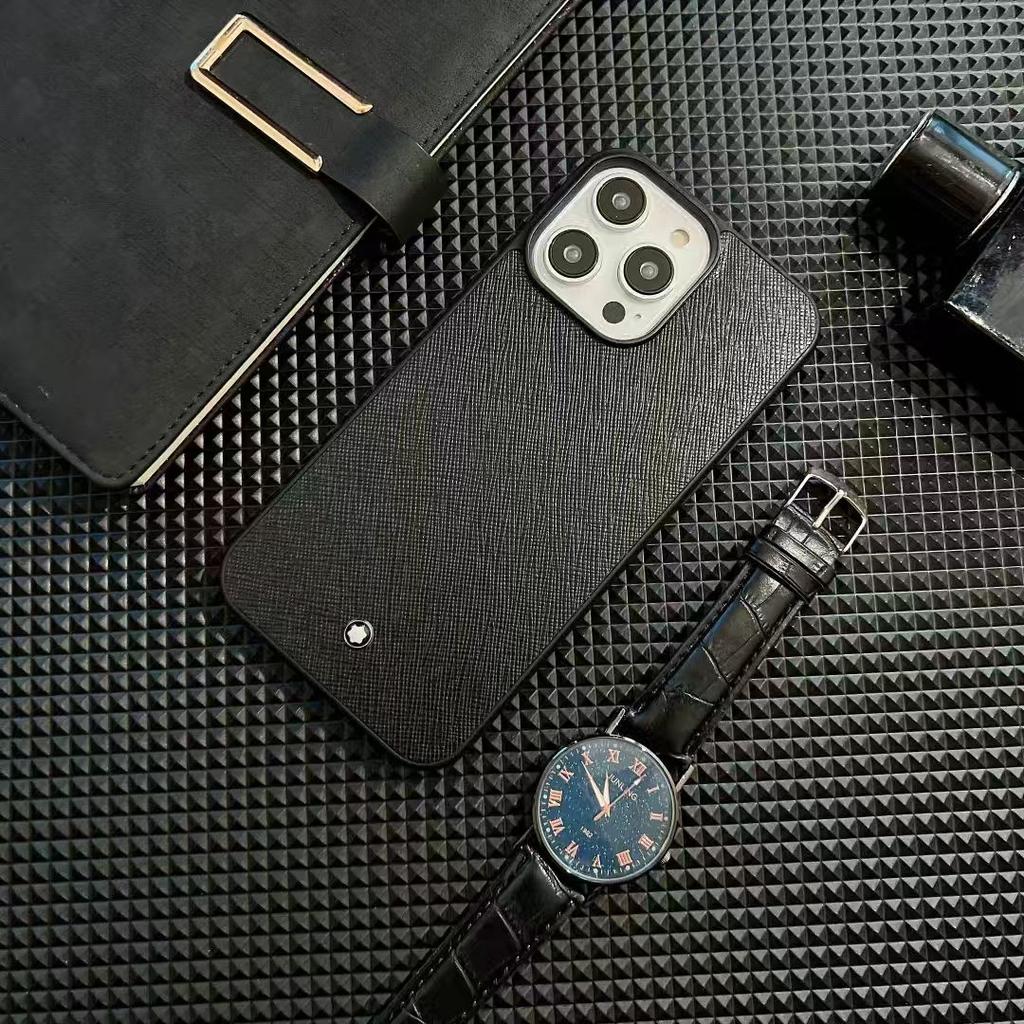 High-End Sle Prom Leather Phone Case Full Cover for IPhone16 Pro Max 15 14 13 12 Dragon Soft Ell Anti-Fall Busin Protect Cover