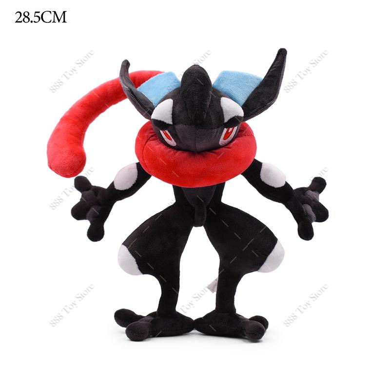 Pokemon Shiny Kyogre Cute Plush Toys Anime Lucario Greninja Furret Charizard Rayquaza Zapdos Exeggutor Stuffed Peluche Doll Gift