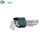 SATA 9-Piece Chrome Vanadium Steel Extra Long Hex Key Set