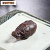 Zisha Zodiac Wealth Cattle Tea Pet Retro Exquisite Miniatures Tea Figurine Play Toys Tea Statue Ornaments Tea Items Accessories
