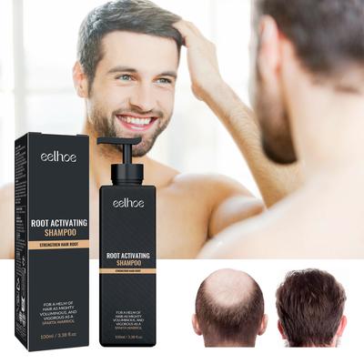 EELHOE Haarverdickungs-Shampoo Nachwachsbehandlung Anti-Haarausfall Stärkung Nährende Wurzeln Ölkontrolle Haarwuchs-Shampoo