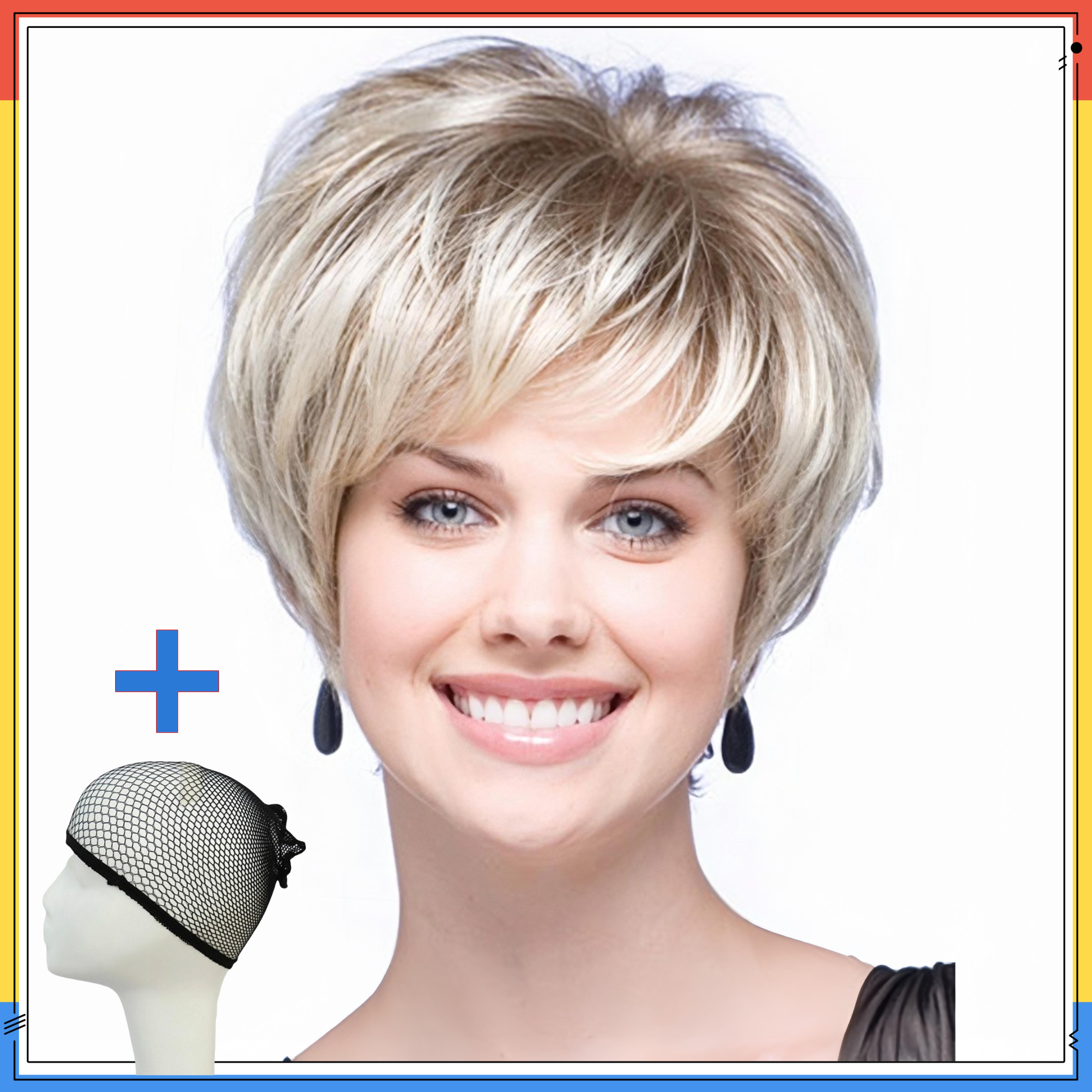 

2025 Европейский модный короткий парик для женщин WG900