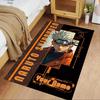 Naruto Character Customize Text Floor Rug Office Rug Suitable for Study Room Decorate Room Kitchen Playrooms Anti-slip Rug Anime Office Decor