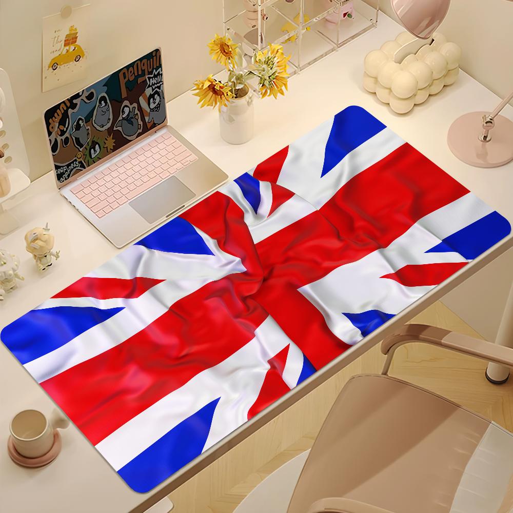 UUK EEngland Flag Union JJack Mouse Pad Desk Mat Large Nonslip Antifray Keyboard Ergonomic Office Rubber PC Home Custom