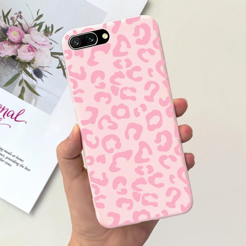 For Honor 10 Case Honor10 COL-L19 COL-L29 Fashion Moon Pattern Soft Silicon Protective Cover Phone Cases