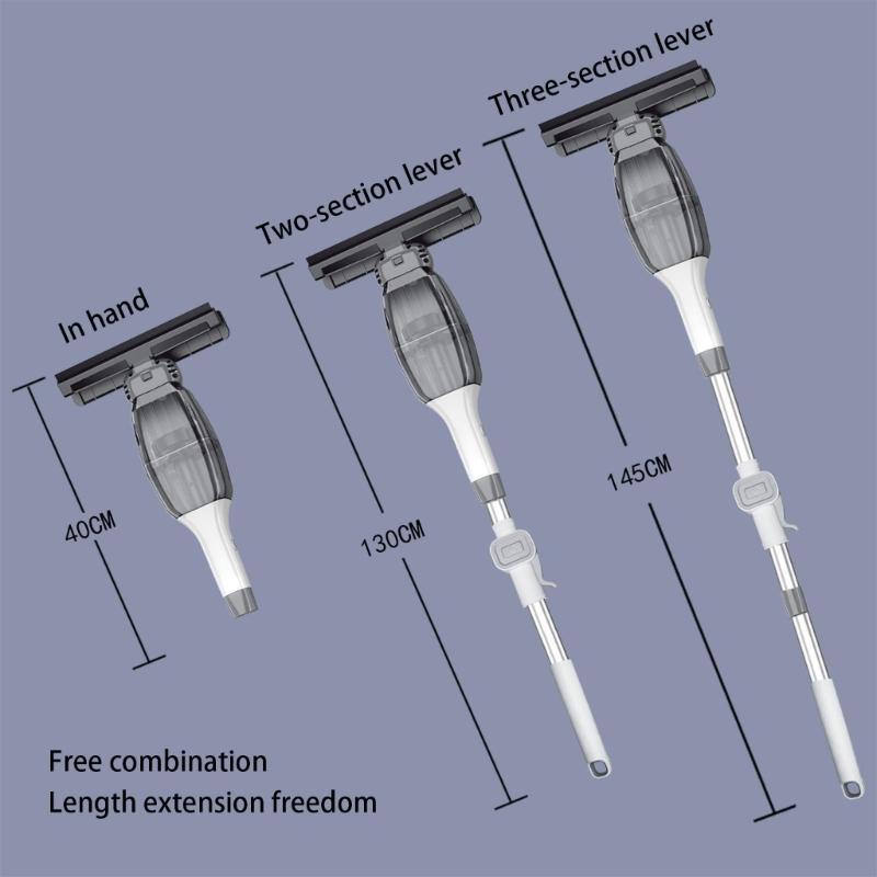 Wireless Multifuntional Window Vacuum Cleaner with Powerful Suction Home Window Cleaning Appliance Perfect for Travel
