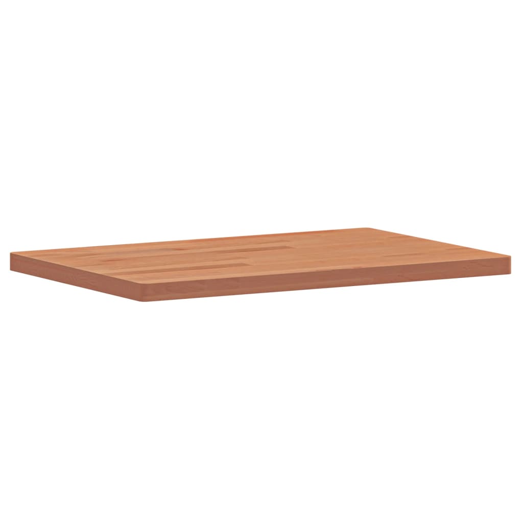 Solid Beech Wood Washbasin Top 60 x 40 x 2.5 cm