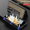 Honor MagicV2 Folding Screen Magnetic Hinge Leather Phone Case - Anti-Fall Full Shell Protection, Fashionable Design