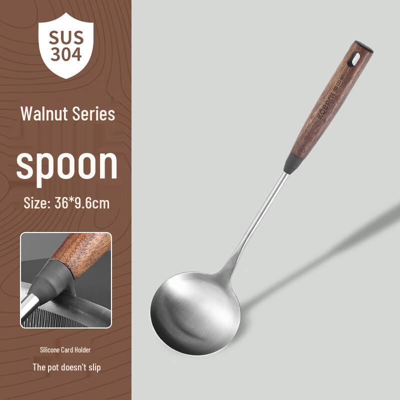 

KOMBACH Stainless Steel Spatula & Soup Ladle Set
