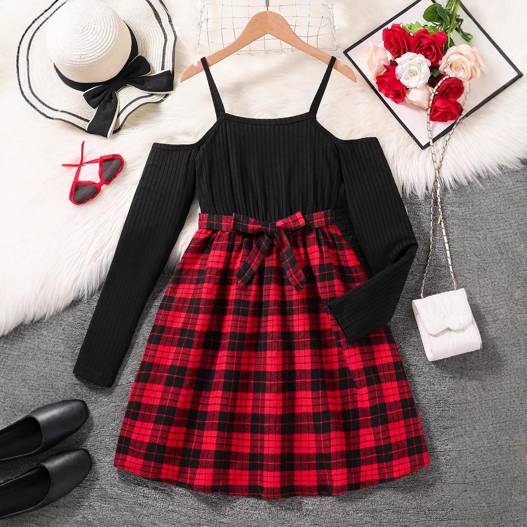 

Модное платье с цветочным принтом для девочек. Летнее детское платье с милым принтом принцессы. 150cm темно-красного