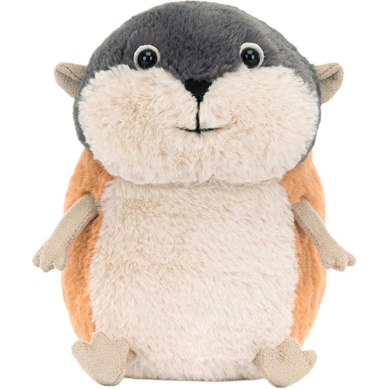 

JELLYCAT Jungle Animal Cute Lambeth Lemming Comfort Companion Doll Plush Doll Sitting 12.7cm high