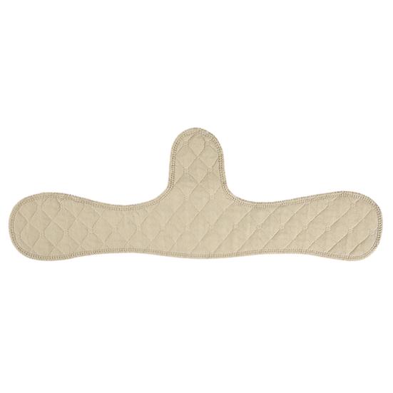 xiaobudian 1/5/10Pcs Cotton Bra Liner, Under-Breast Sweat Absorber Pads, Washable Moisture Wicking Boob Pad, Women Sweating Supplies