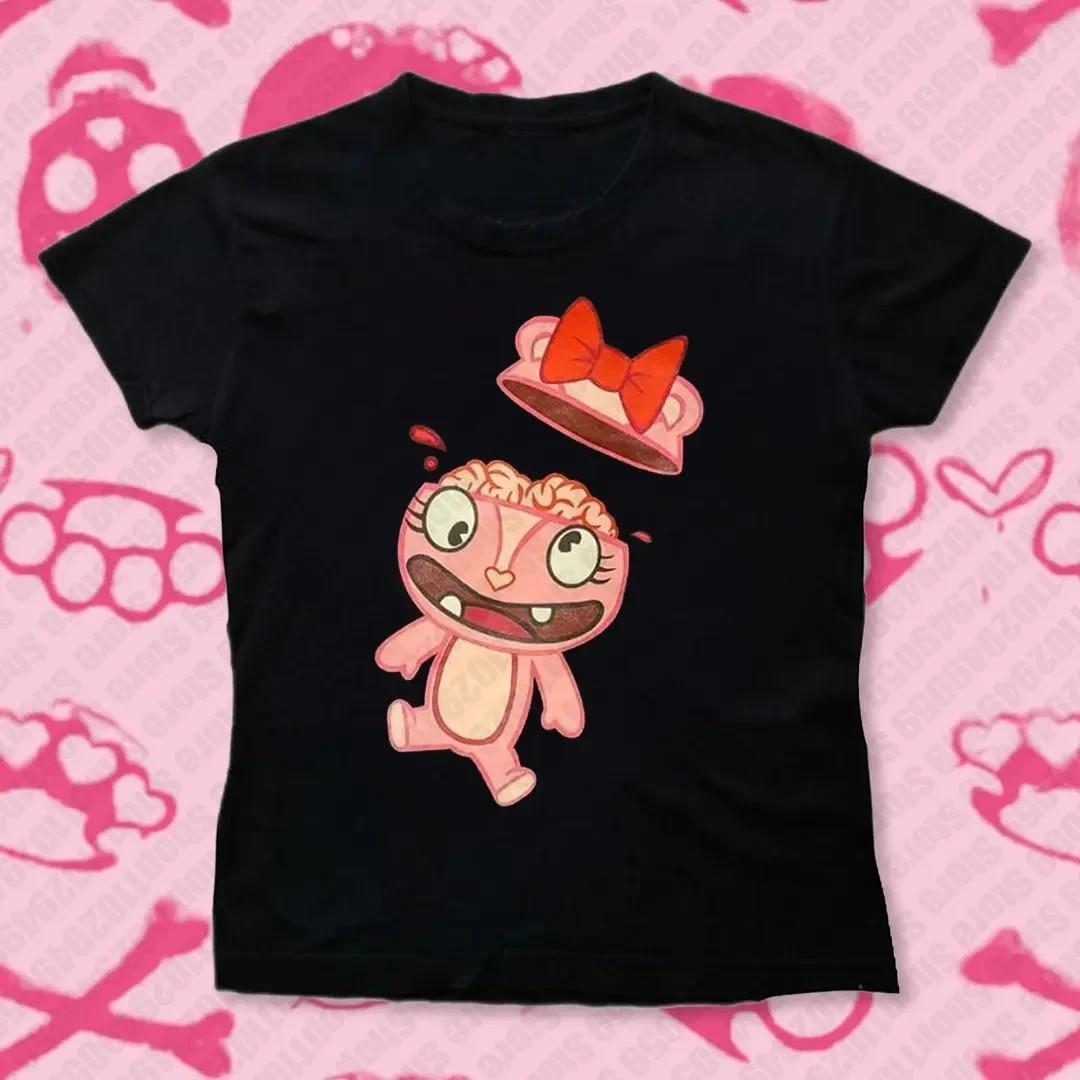 Happy Tree Friends Funny Cartoon Unisex Tee Gift For Fan S-5XL Unisex T-Shirt L