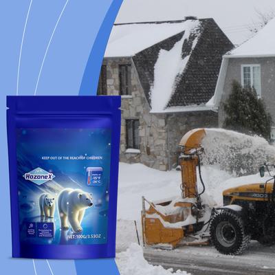 Schnellwirkendes Eis-Schmelzmittel Schneeentfernung Enteisungsmittel für Betonzufahrten Gehwege Wintersicher Eis-Schmelzer