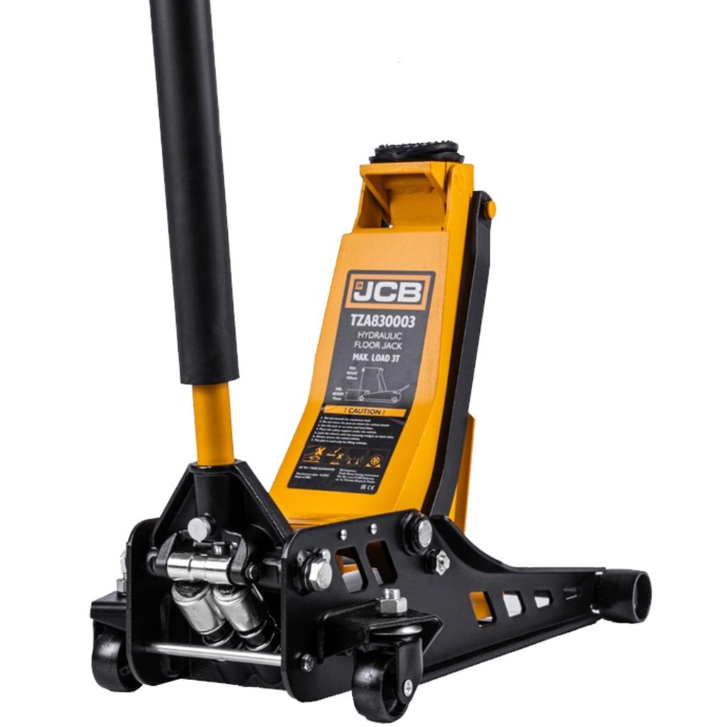 JCB 3T 2-piston low-profile hydraulic car jack