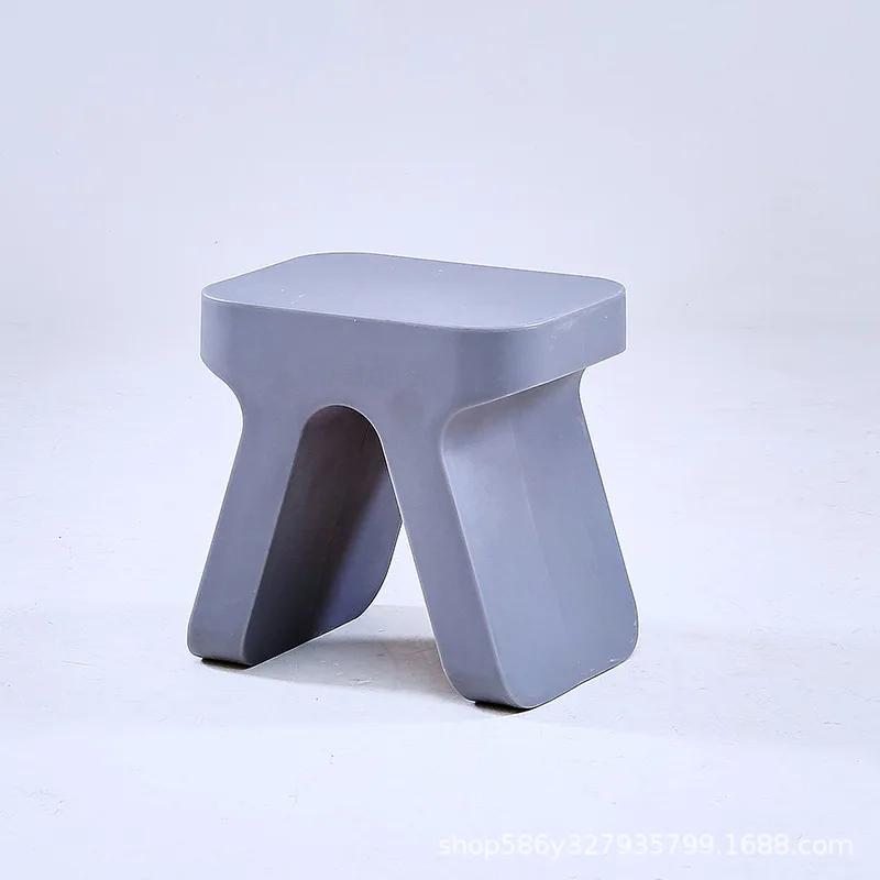Entry Door Shoe Stool Colourful Plastic Children's Chair Portable Bathroom Outdoor Balcony Waterproof Small Seat Home